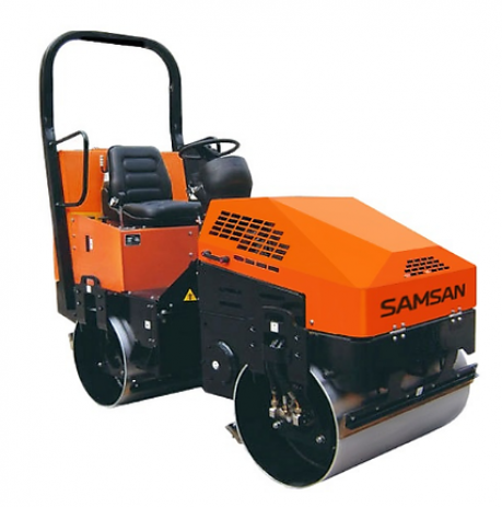 Двухвальцовый дорожный каток Samsan RVR 225
