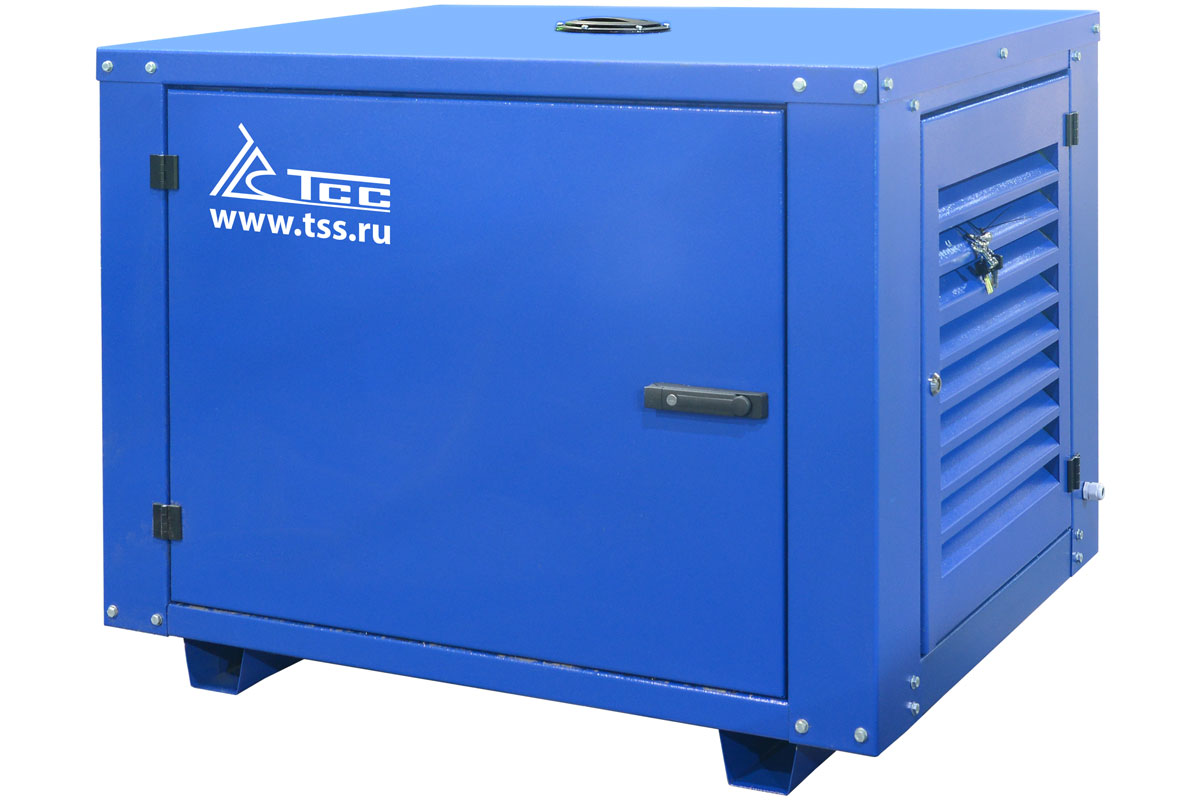 Бензогенератор TSS SGG 10000EHA  в кожухе МК-2.1
