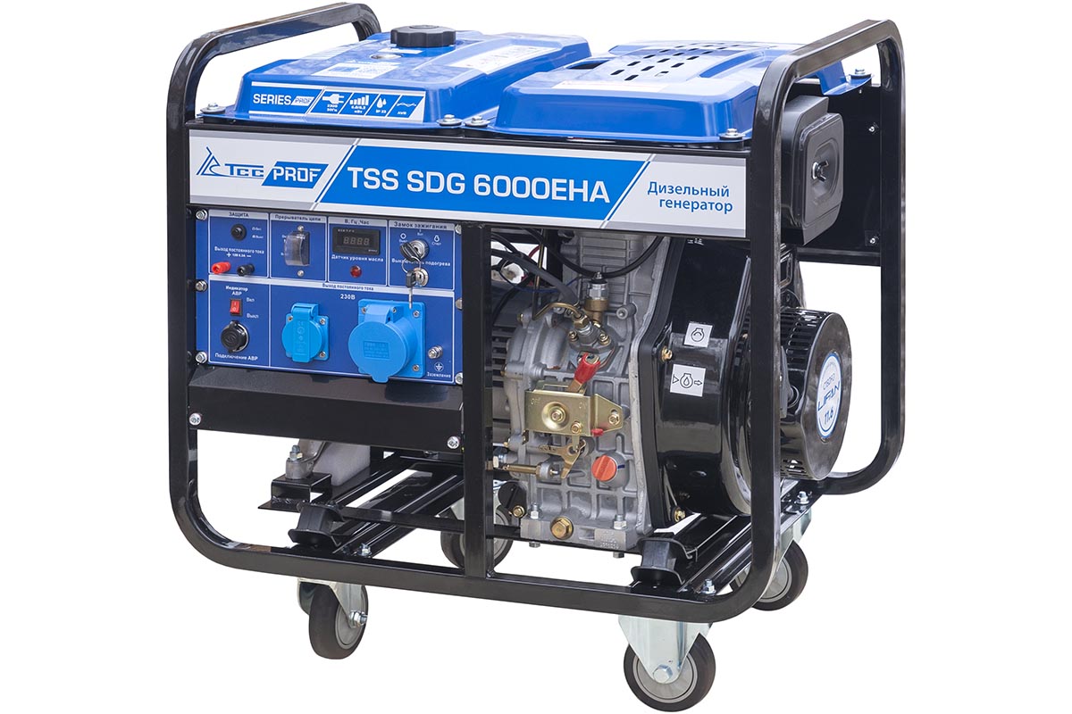 Дизель генератор TSS SDG 6000EHA
