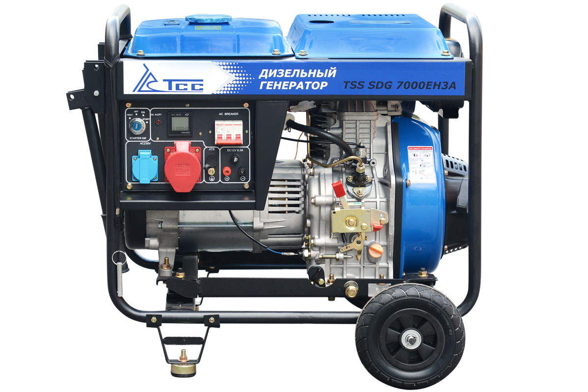 Дизель генератор TSS SDG 7000EH3A с АВР
