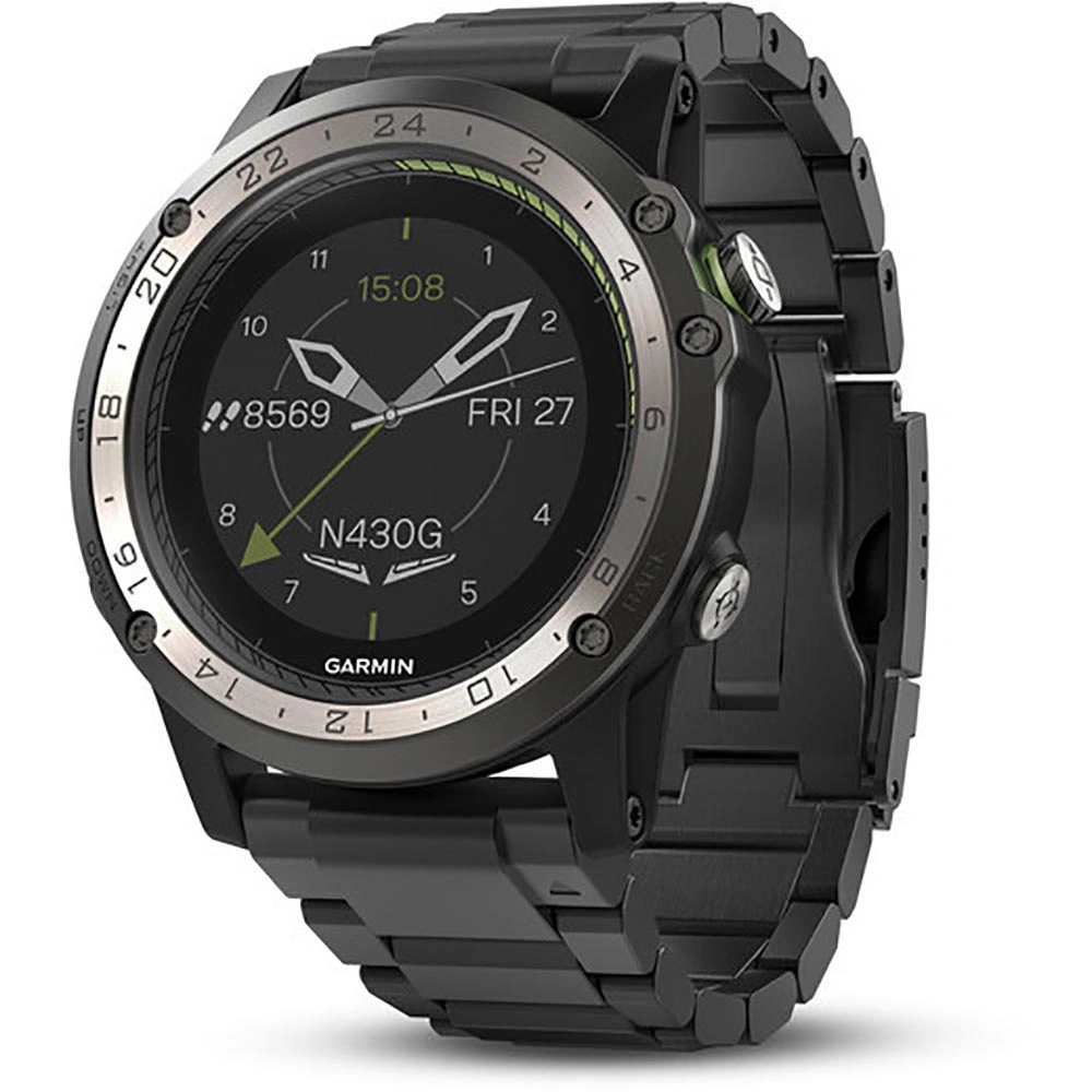 Часы Garmin D2 Charlie с титановым браслетом
