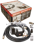 Насос Gespasa AG-35_12В Diesel KIT с комплектом шлангов и пистолетом