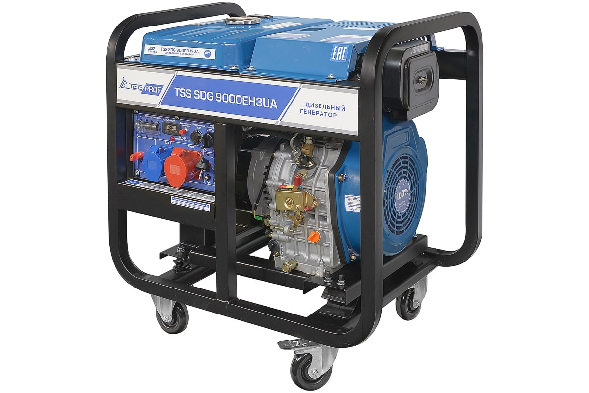 Дизель генератор TSS SDG 9000EH3UA
