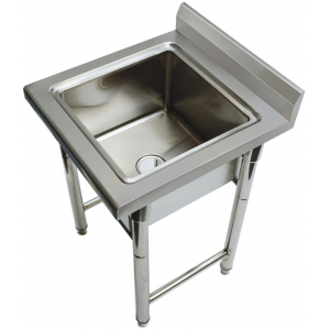 Ванна моечная Viatto с бортом нерж.VA-ST145A 600х650х850 мм

