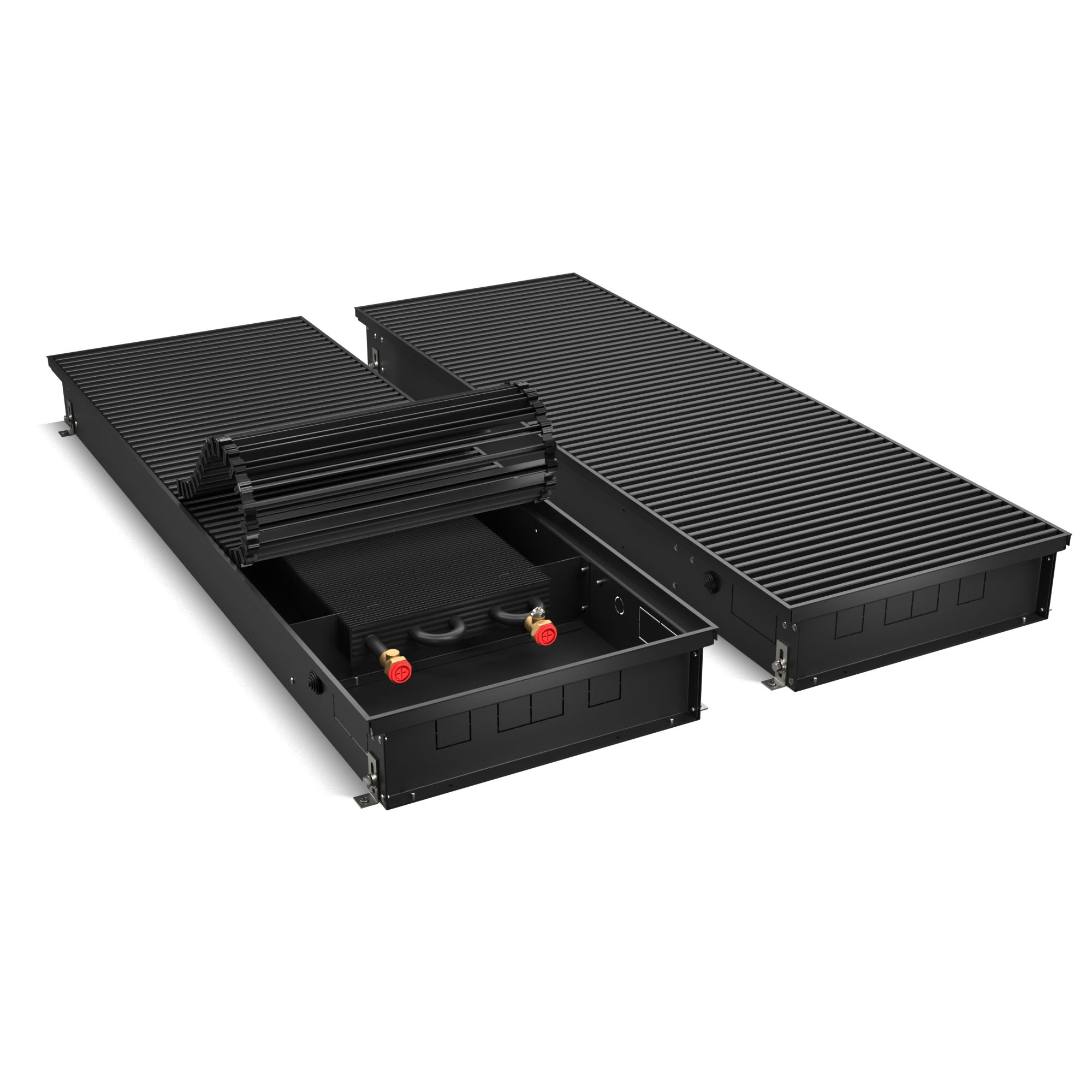 Конвектор внутрипольный Royal Thermo ATRIUM-110/400/1800-DG-U-BL
