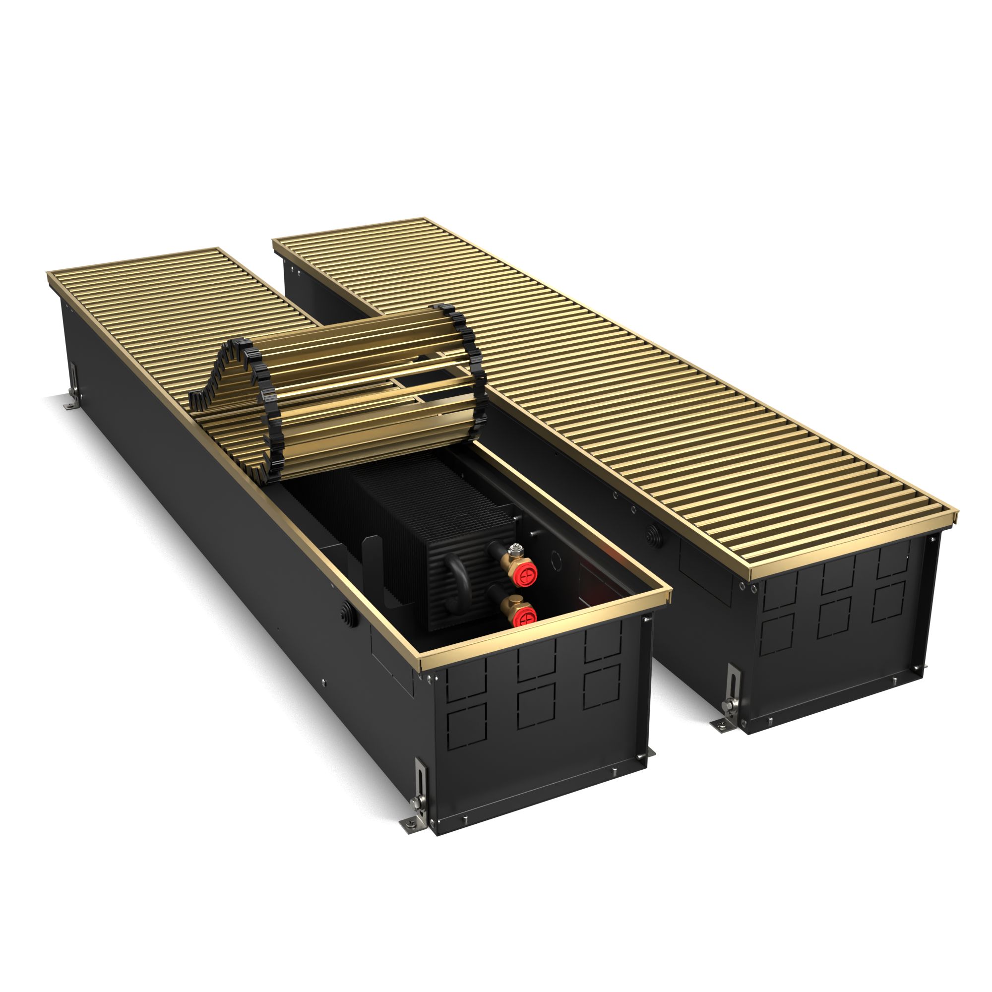 Конвектор внутрипольный Royal Thermo ATRIUM-190/250/1400-DG-U-AU

