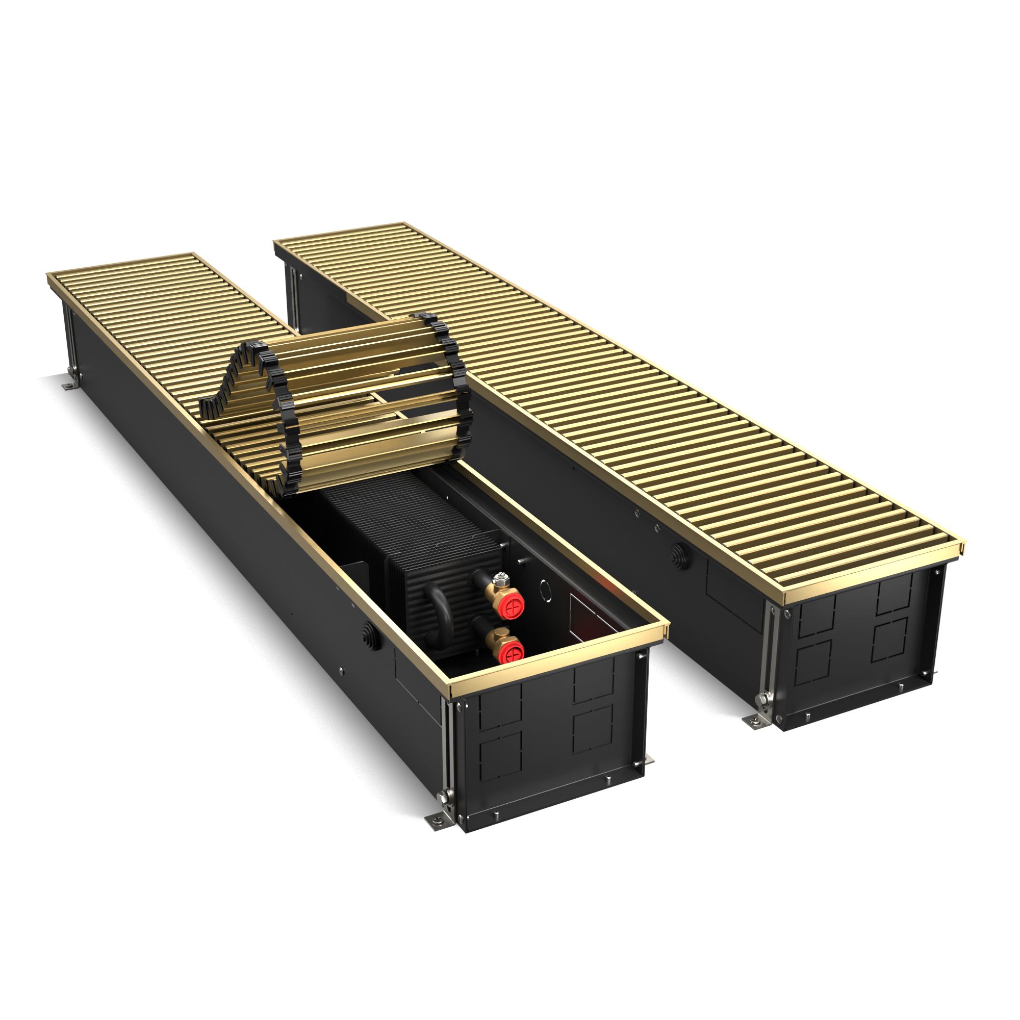 Конвектор внутрипольный Royal Thermo ATRIUM-150/200/2200-DG-U-AU
