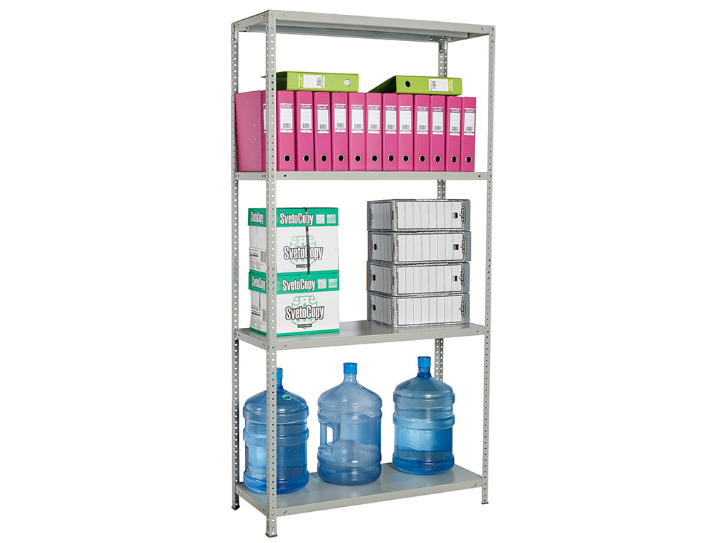 Стеллаж ПРОМЕТ MS STANDART 200KD/100X50/4
