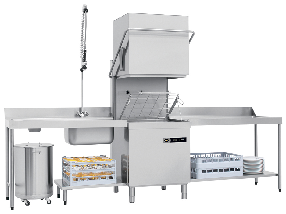 Купольная посудомоечная машина Apach AC990DD (TT3920RUDD)
