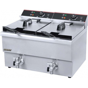 Фритюрница Airhot EF8T+8T С КРАНОМ
