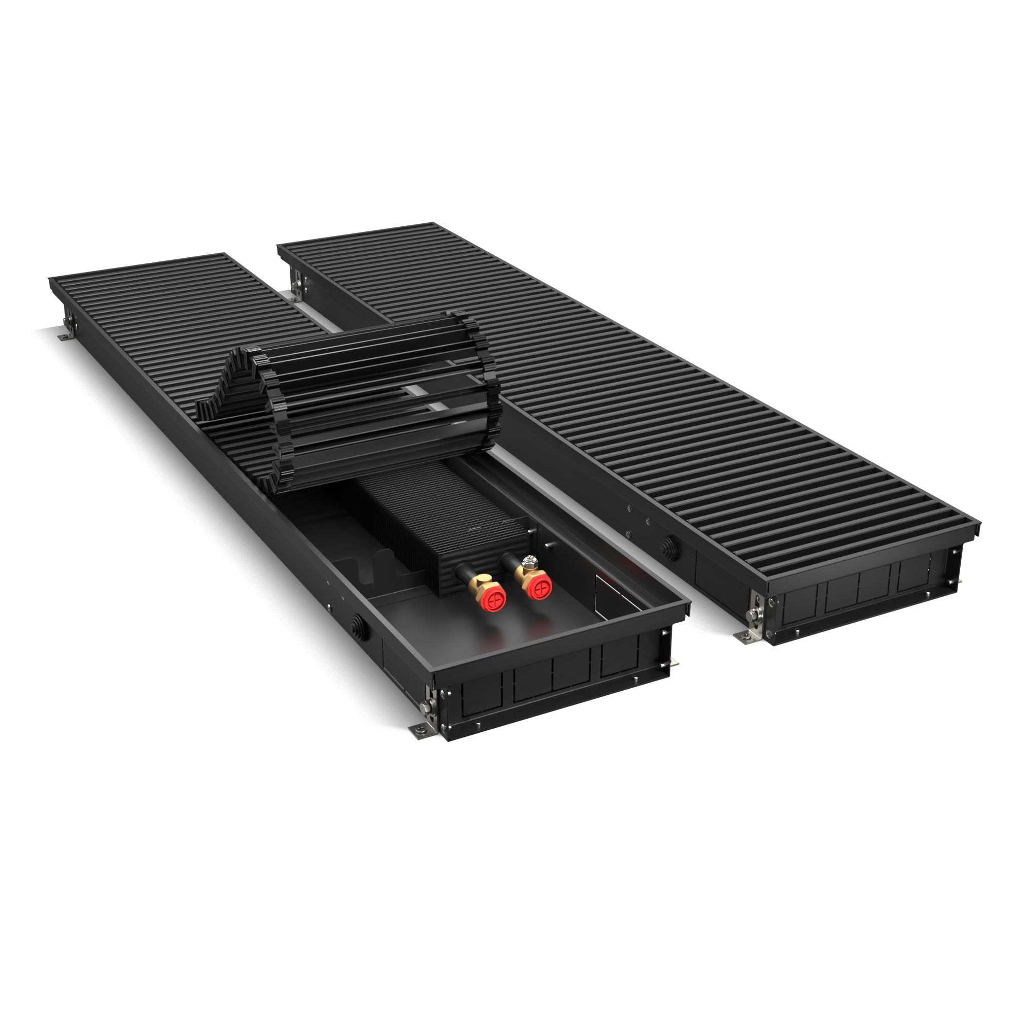 Конвектор внутрипольный Royal Thermo ATRIUM-75/250/800-DG-U-BL
