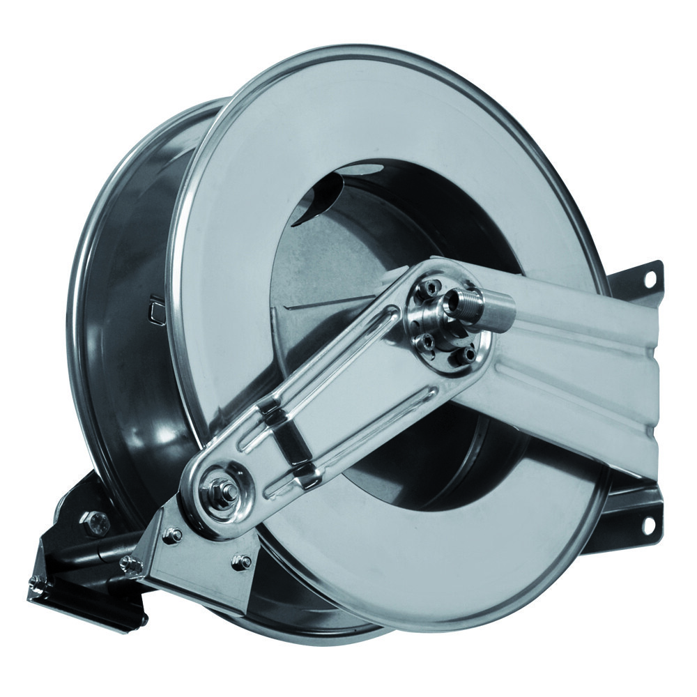 Автоматическая катушка RAMEX HR 1000 15м 1/2. (нерж.) 1/2"ш. 1/2"ш. 200 бар
