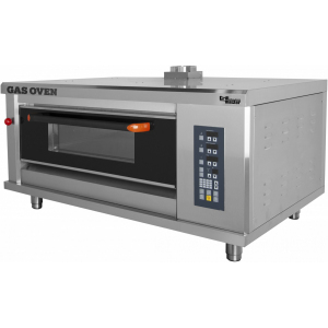 Печь для хлеба газовая подовая Grill Master ШЖГ/1 (400 С, с пароувлажнением)
