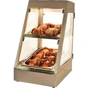 Витрина тепловая пароувлажн. наст. закр. 1GN1/1+1GN2/3 мет.беж. ТТМ ISEE-HOT-1BIEGE
