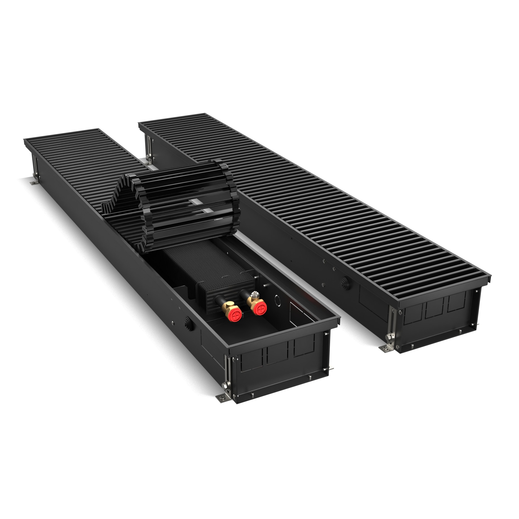 Конвектор внутрипольный Royal Thermo ATRIUM-110/200/900-DG-U-BL
