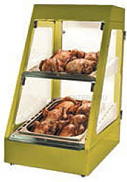 Витрина тепловая пароувлажн. наст. закр. 1GN1/1+1GN2/3 желтая ТТМ ISEE-HOT-1YELLOW
